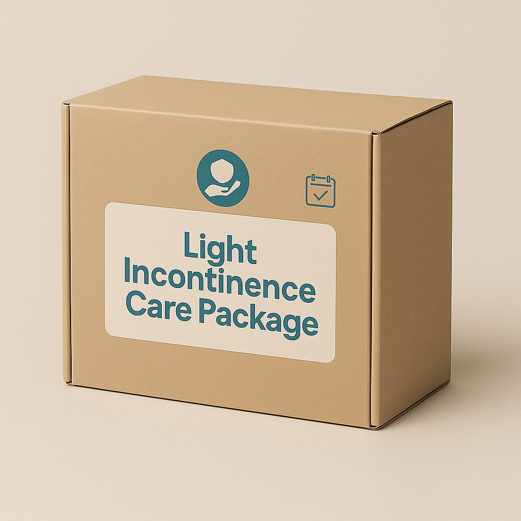 Light Incontinence Care Package – Monthly Subscription